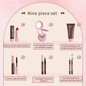 HiVi Makeup Gift Box Powder Glue Record Limited Lipstick